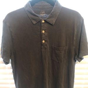 Navy J Crew collared shirt